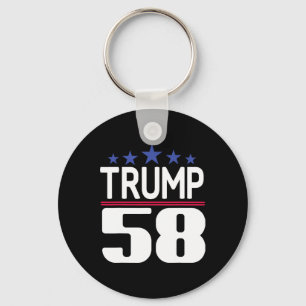 Porte-clés Chemise Présidentielle Trump 58, Trump Troisième P