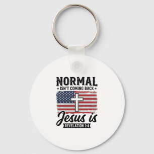 Porte-clés Chemise Révélation Jésus Normal Ne Revient Pas_1