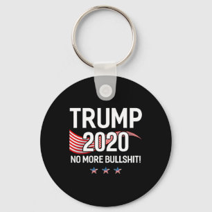 Porte-clés Chemise Trump Plus de Bulles Chemise Drapeau Drôle