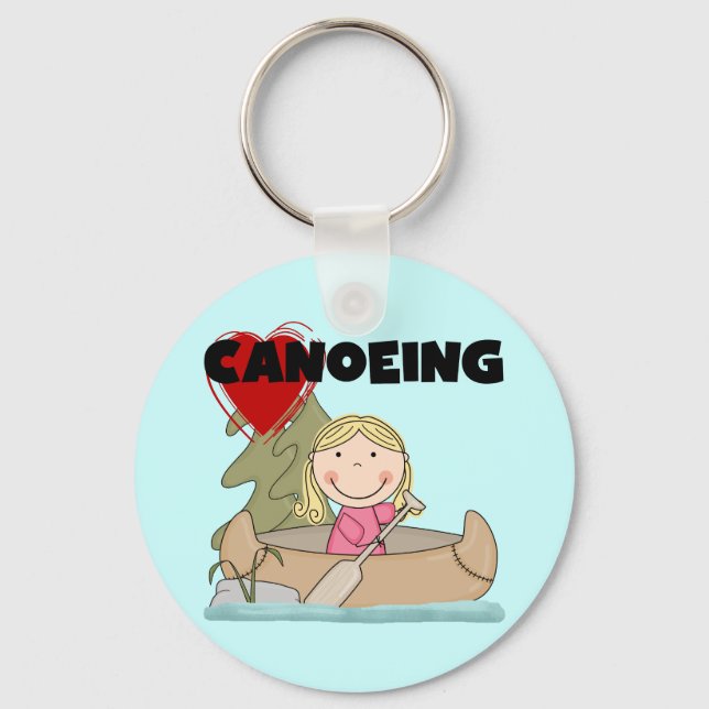 Porte-clés Chemises et cadeaux Heart Canoeing (Recto)