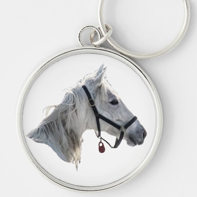 Porte-clés Cheval blanc (Devant)