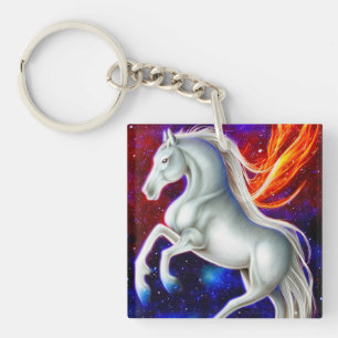 Porte-clés Cheval cosmique