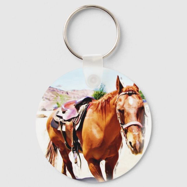 Porte-clés Cheval Lover_ (Recto)