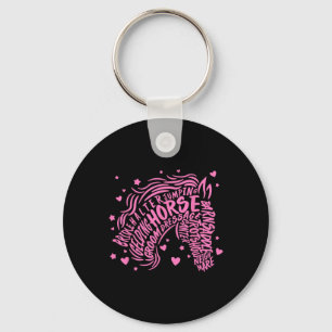 Porte-clés Cheval Pour Filles Équitation Équitation Ride Love