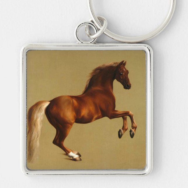 PORTE-CLÉS CHEVAL ROUGE (Devant)