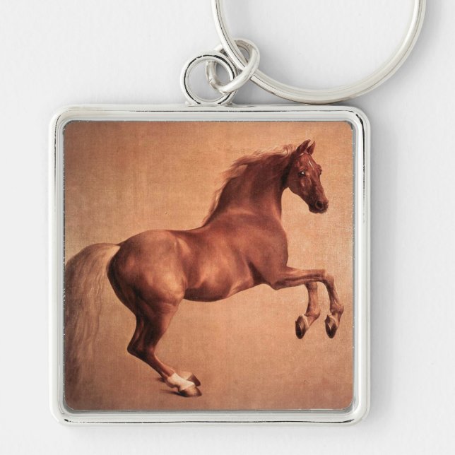 PORTE-CLÉS CHEVAL ROUGE (Devant)