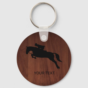 Porte-clés Cheval Saut Dressage Équestre