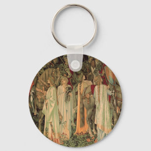 Porte-clés Chevaliers médiévaux de la Table Ronde