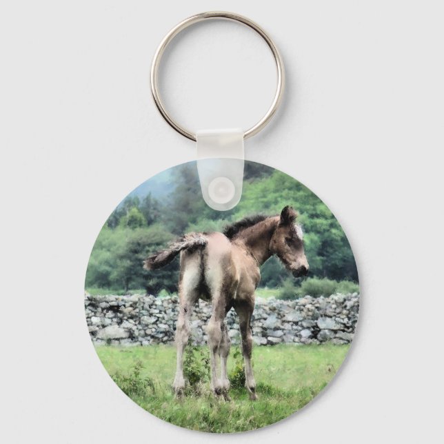PORTE-CLÉS CHEVAUX (Recto)