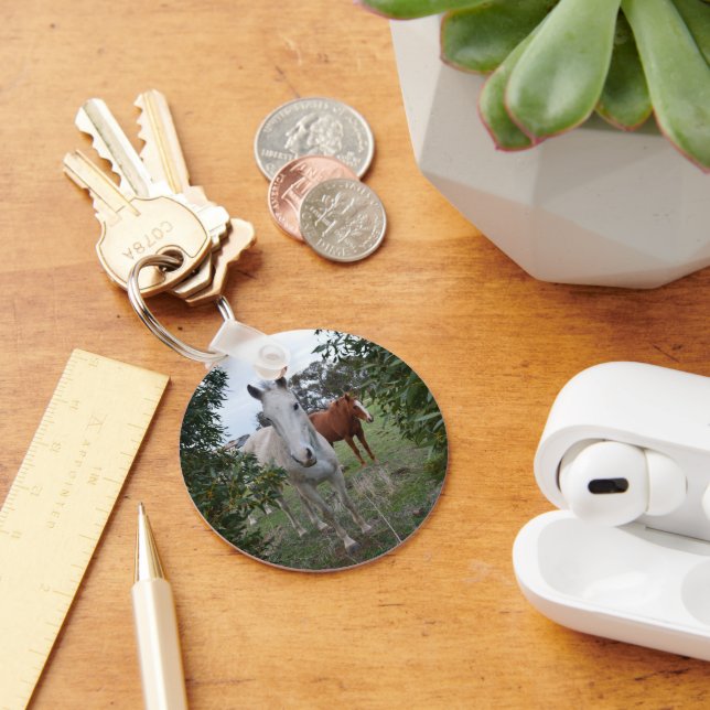 Porte-clés Chevaux Cache-Cache, (Bureau)