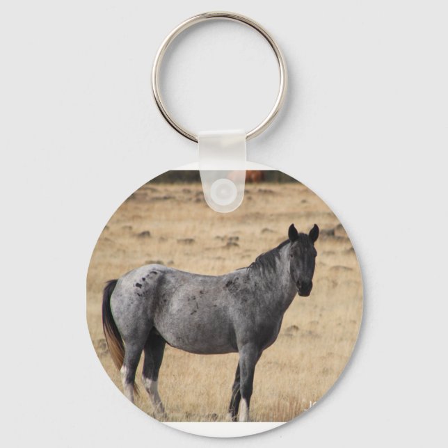 Porte-clés Chevaux de Steens du Sud (Verso)