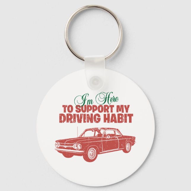 Porte-clés Chevrolet Corvair 1964 (Recto)