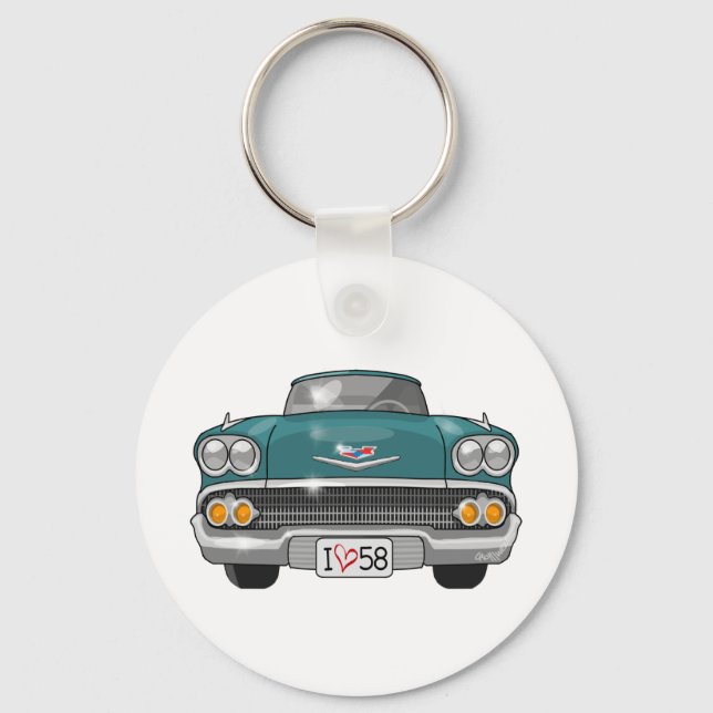 Porte-clés Chevrolet Impala 1958 (Recto)