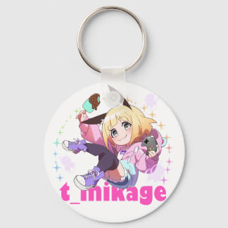 Porte-clés chibikage Keychain ちび影キーホルダー