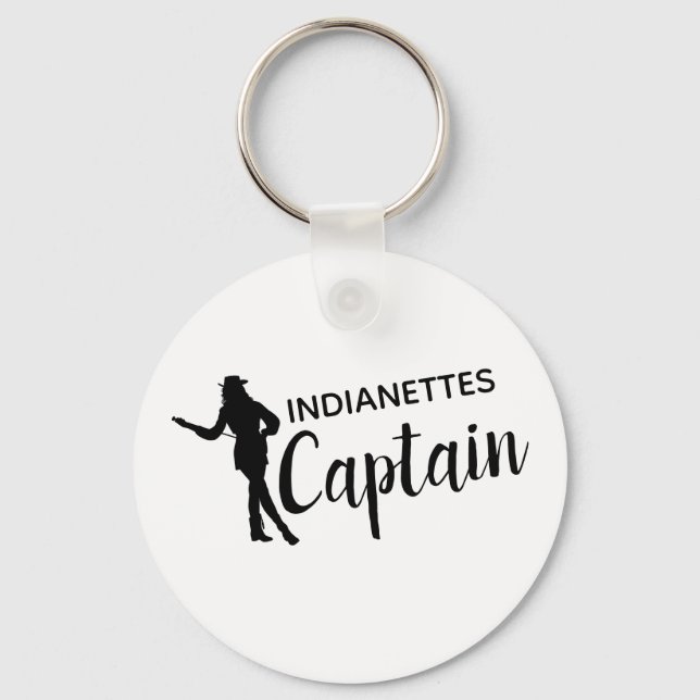 Porte-clés Chic Drill Team Captain Personnalisé (Recto)