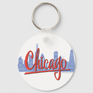 PORTE-CLÉS CHICAGO-RED