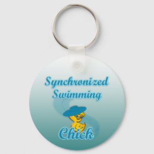 Porte-clés Chick de natation synchronisée #3