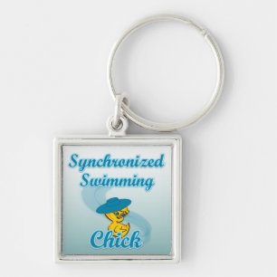 Porte-clés Chick de natation synchronisée #3