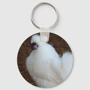Porte-clés Chicken de White Silkie
