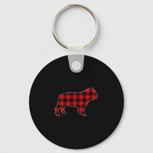 Porte-clés Chien à tête plate de Buffalo