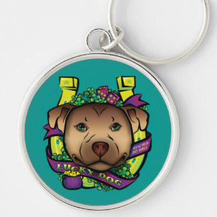 Porte-clés Chien chanceux
