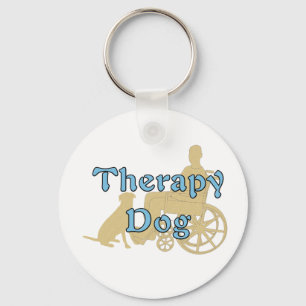 Porte-clés Chien de thérapie