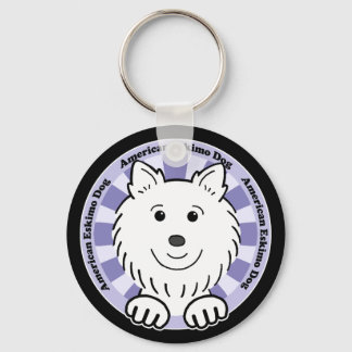 Porte-clés Chien Esquimau Américain