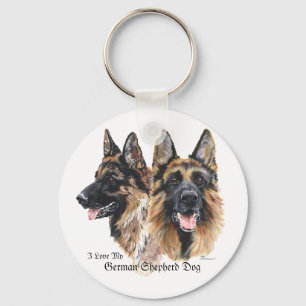 Porte-clés Chiens de berger allemands