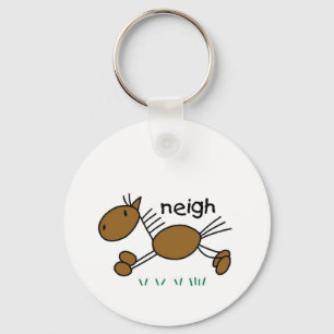 Porte-clés Chiffre T-shirts et cadeaux de bâton de cheval