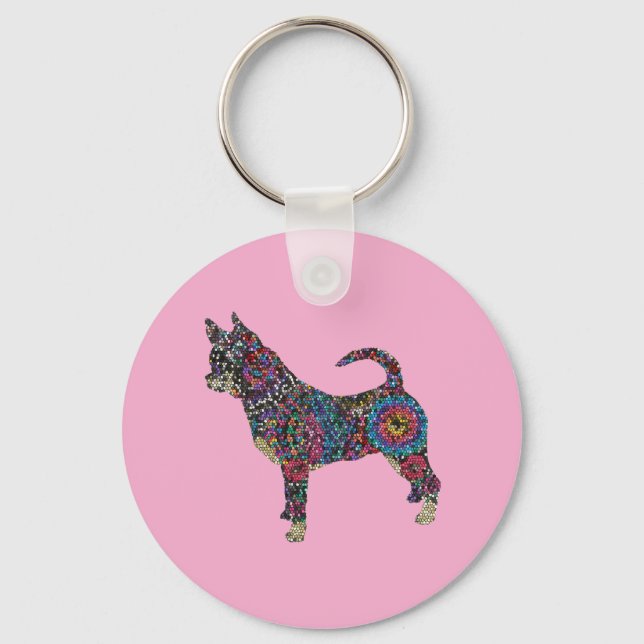 Porte-clés Chihuahua Keychain (Recto)