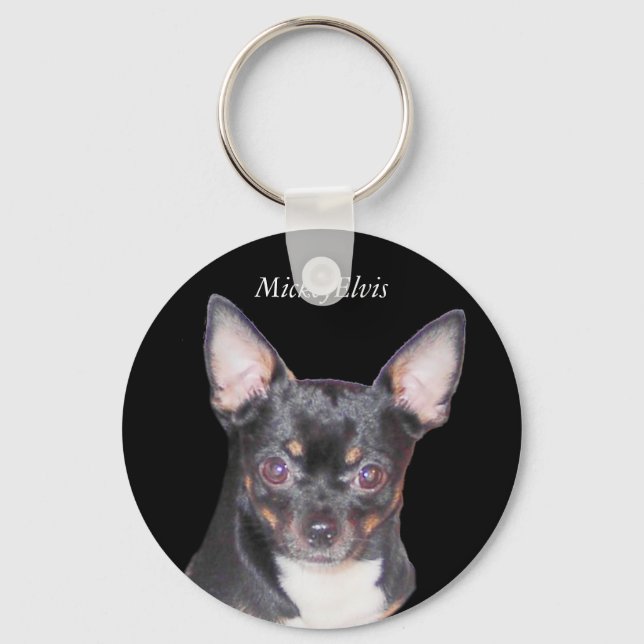 Porte-clés Chihuahua MickeyElvis Porte - clé (Recto)