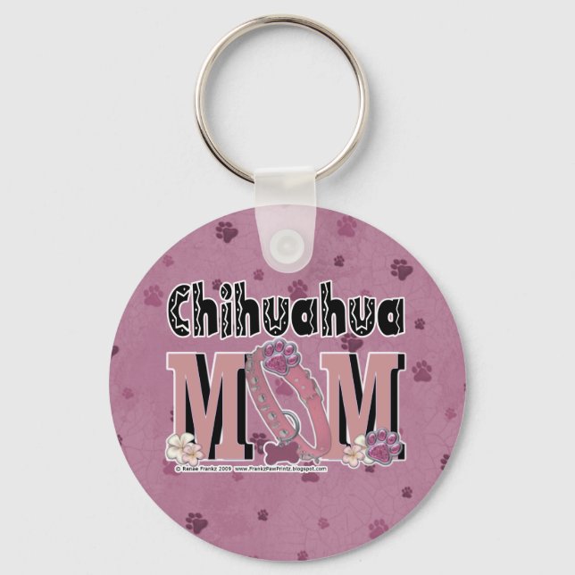 Porte-clés Chihuahua MOM (Recto)
