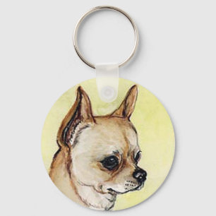 Porte-clés "Chihuahua" Porte - clé d'art pour chiens
