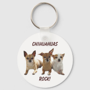 Porte-clés Chihuahuas Rock Porte - clé