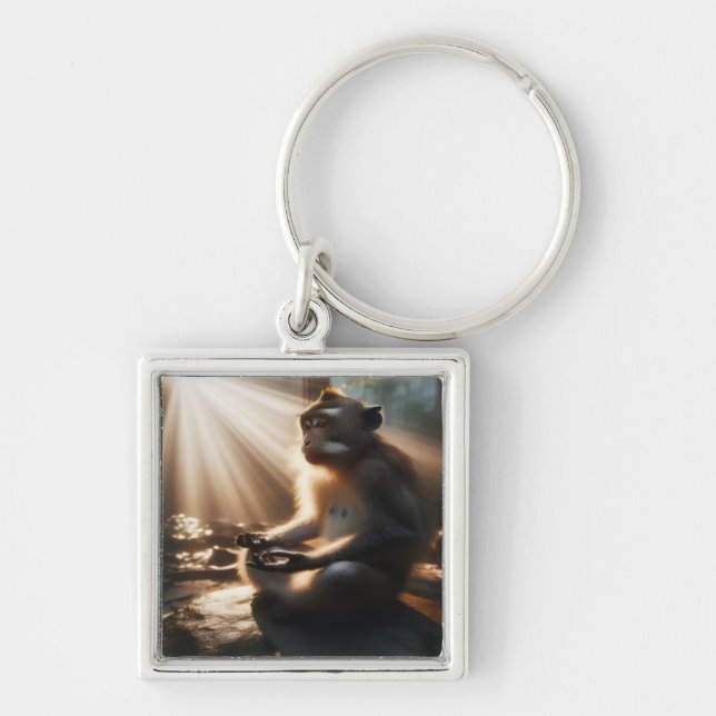 Porte-clés Chill Monkey Keychain (Devant)