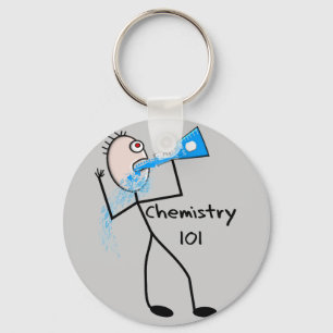 Porte-clés Chimie 101 cadeaux drôles de conception de