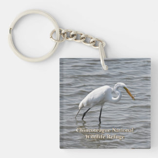 Porte-clés Chincoteague National Wildlife Great Heron Egret
