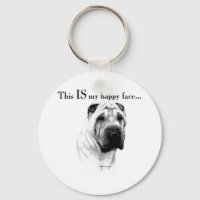 Chinois Shar Pei Joyeux Visage
