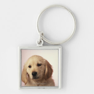 Porte-clés Chiot de golden retriever