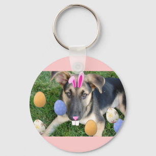 Porte-clés Chiot de Pâques allemand