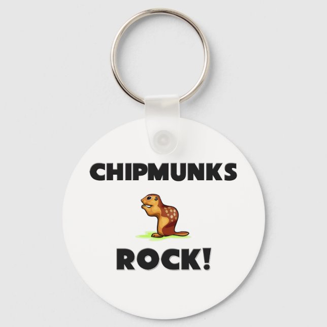 Porte-clés Chipmunks Rock (Recto)
