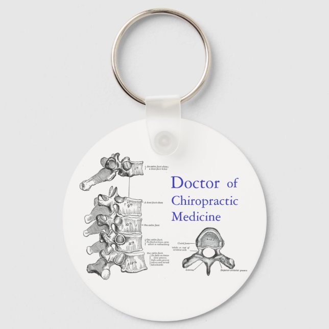 Porte-clés Chiropractor Chaîne clé (Recto)