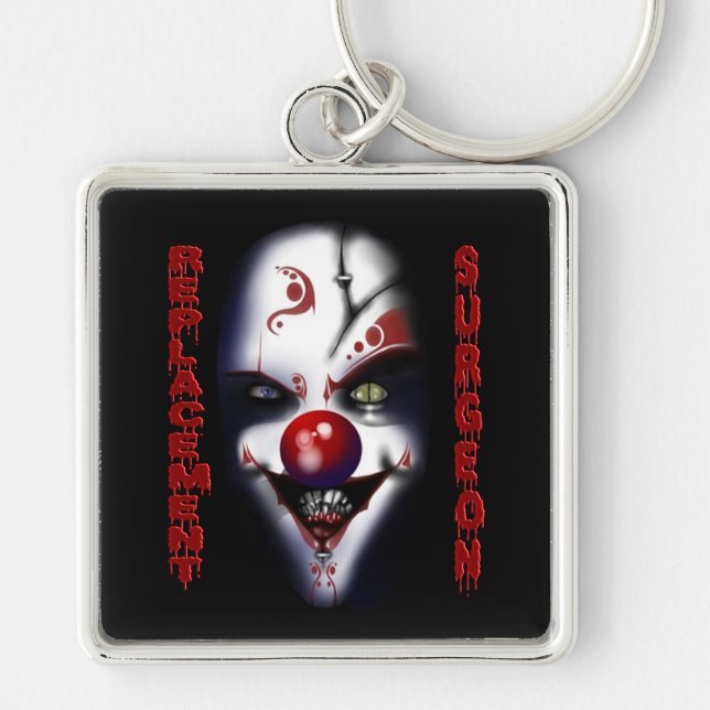 Porte-clés Chirurgien de remplacement - Clown malin (Devant)
