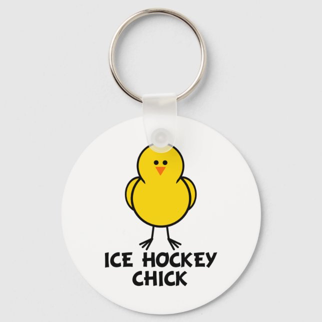 Porte-clés Chocs de hockey sur glace (Recto)