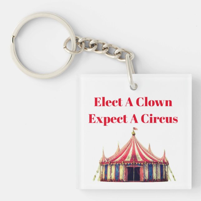 Porte-clés Choisir Un Porte - clé Acrylique Clown (Devant)