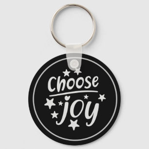 Porte-clés Choisissez Joy Motivational Inspirational Porte -