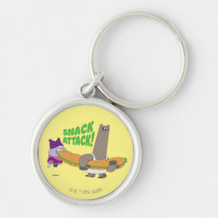 Porte-clés Chowder et Shnitzel