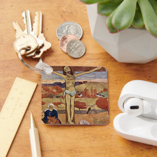 Porte-clés Christ Jaune par Paul Gauguin, Art Vintage