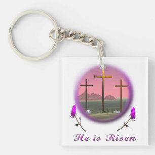 Porte-clés Christ ressuscité