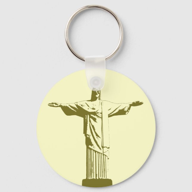Porte-clés Christ the Speemer . Rio de Janeiro (Recto)